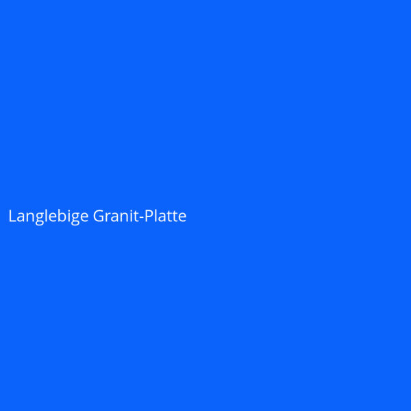 Langlebige Granit-Platte